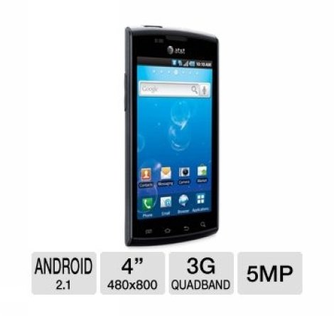 Samsung i897 Captivate Android Smartphone Galaxy S